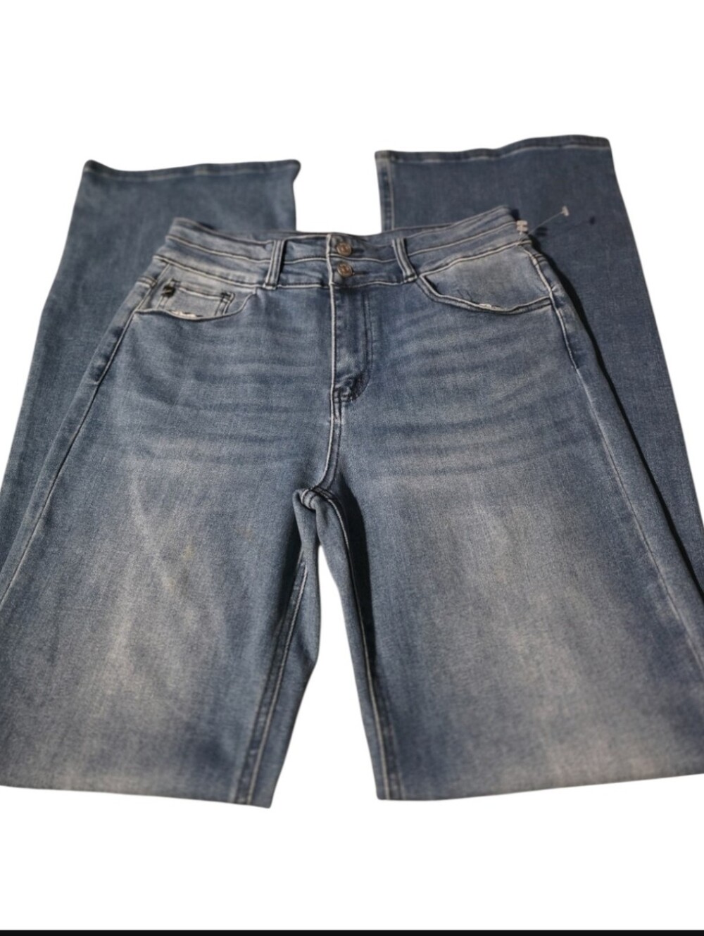 KanCan Women’s High-Rise Blue Denim Jeans 9/28 34" Inseam Euc